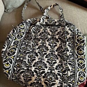 Vera Bradley Black and White Travel Bag